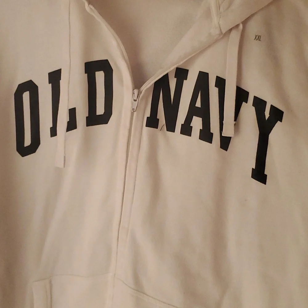 Old Navy Zip Front Hooded Sweatshirt - Picture 2 of 5